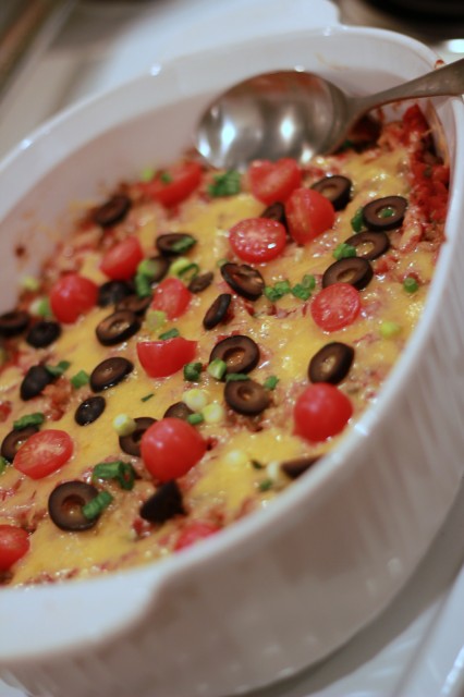 Taco Bean Dip