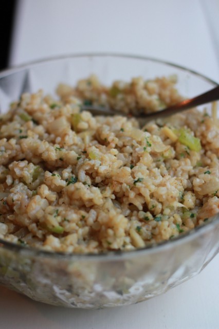 Brown Rice Pilaf with Almonds Brown Rice Pilaf with Almonds